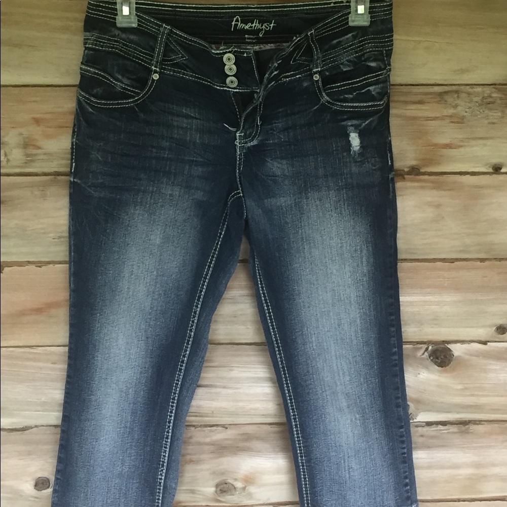 Amethyst Jean Capris